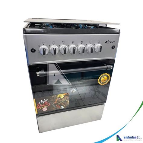 CUISINIERE ASTECH CK62MSFRM 60/60 AVEC GRILL MINUTERIE FULL OPTION