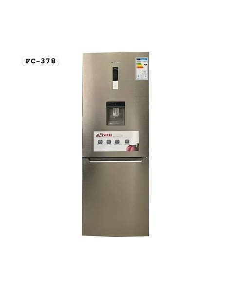 REFRIGERATEUR ASTECH FC378INO-OG COMBINE 3T FONTAINE NO FROST GRIS